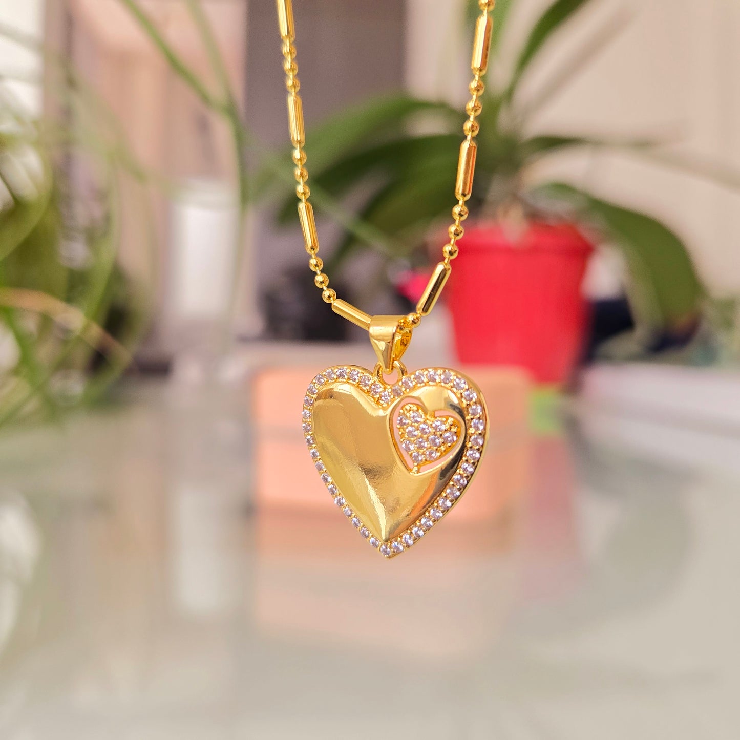 Cadena Corazón Circones