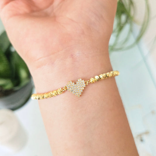 Pulsera Corazón Pixel