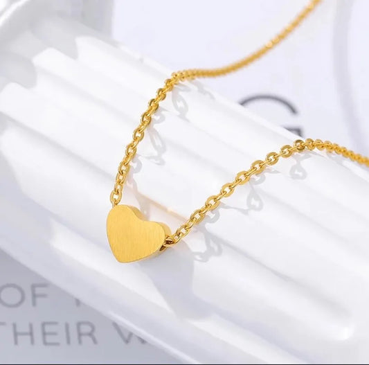 Chocker Corazón Acero