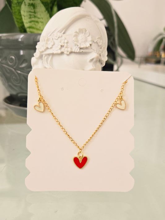 Chocker Multicharms corazón