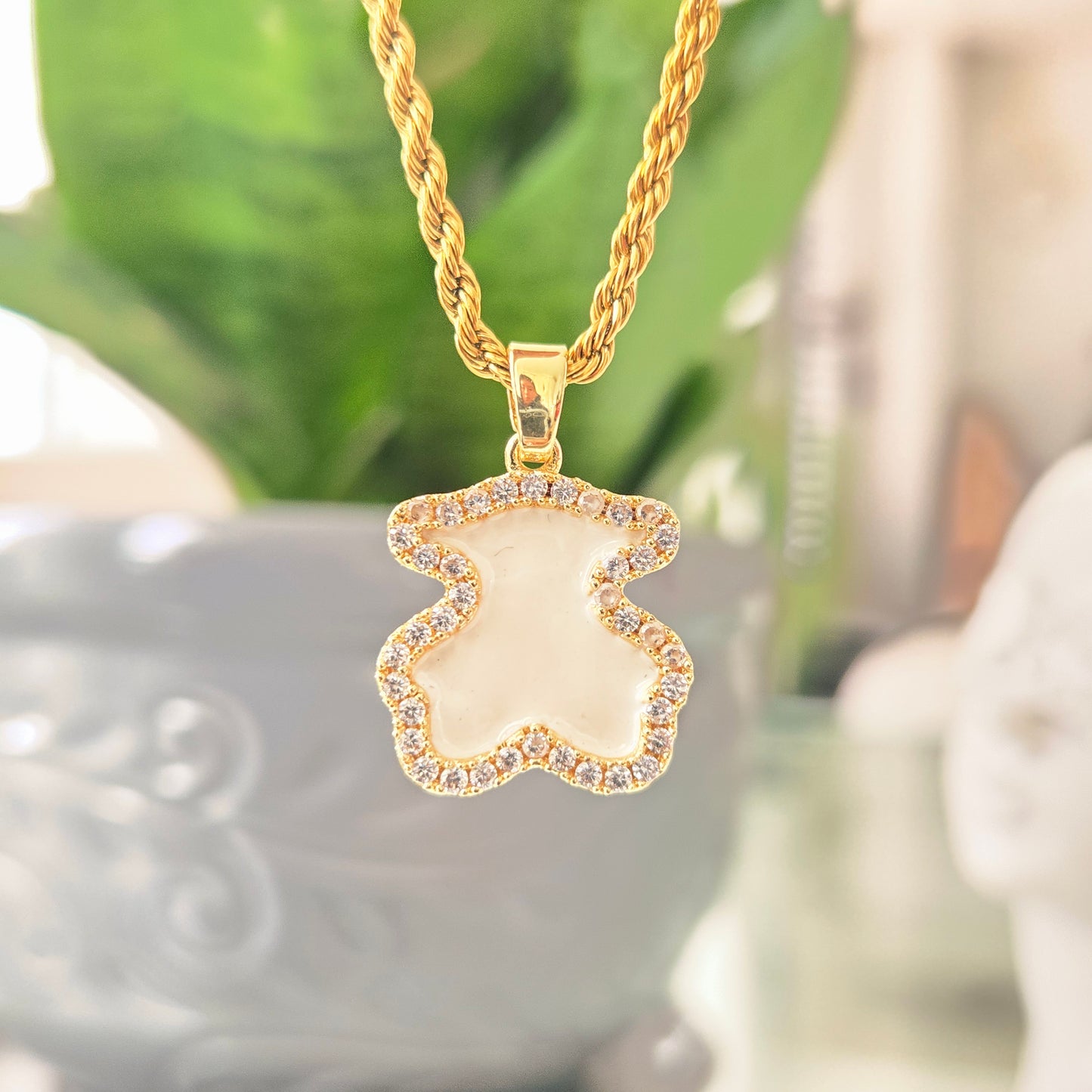 Collar Tous Blanco Laso