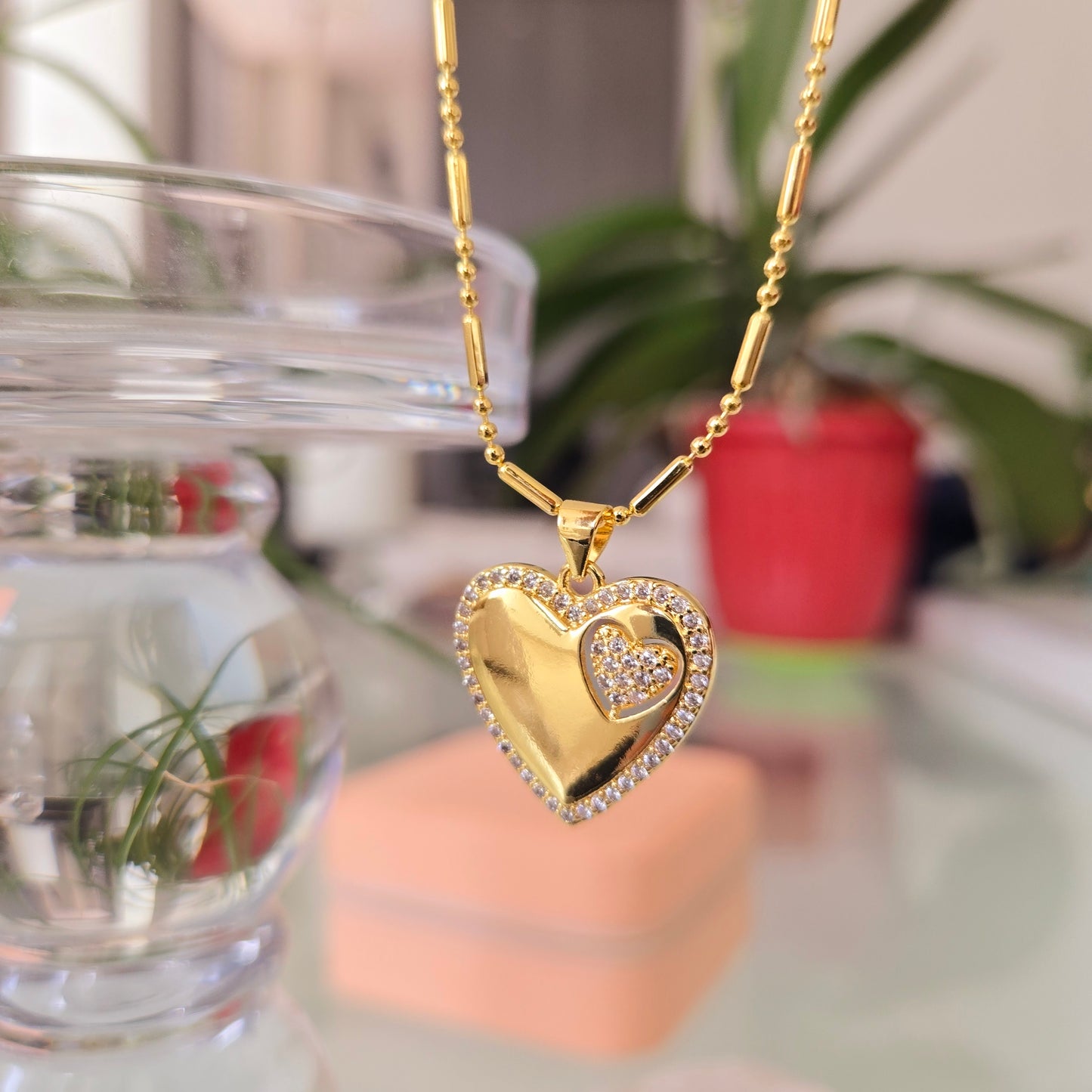 Cadena Corazón Circones