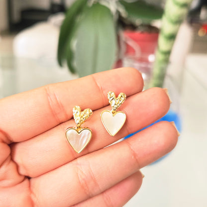 Topos Corazón Nacar