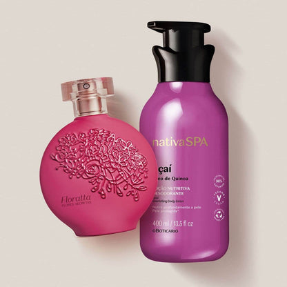 Kit Perfume Floratta y Crema Hidratante Acąi