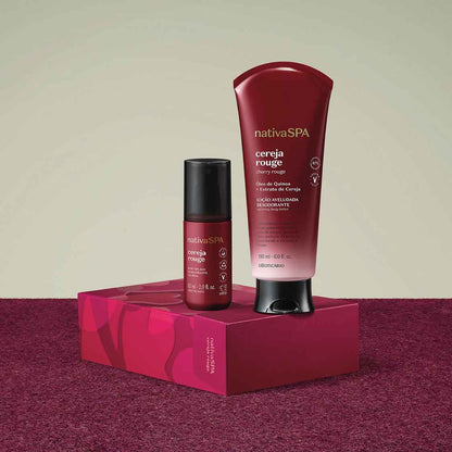 Kit De Cuidado Corporal Cereza Roja