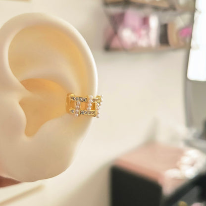 Ear Cuff Perlitas Circon