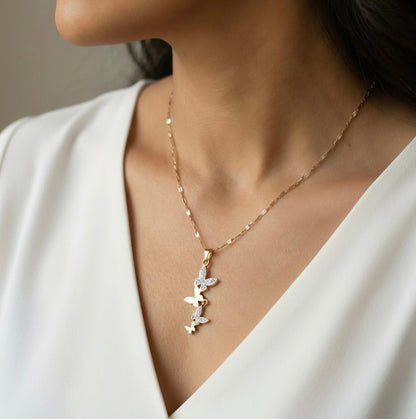 Cadena Mariposa Acero