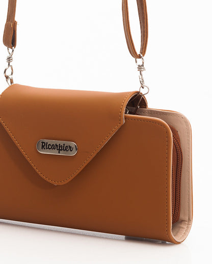 Billetera Doble Uso Miel