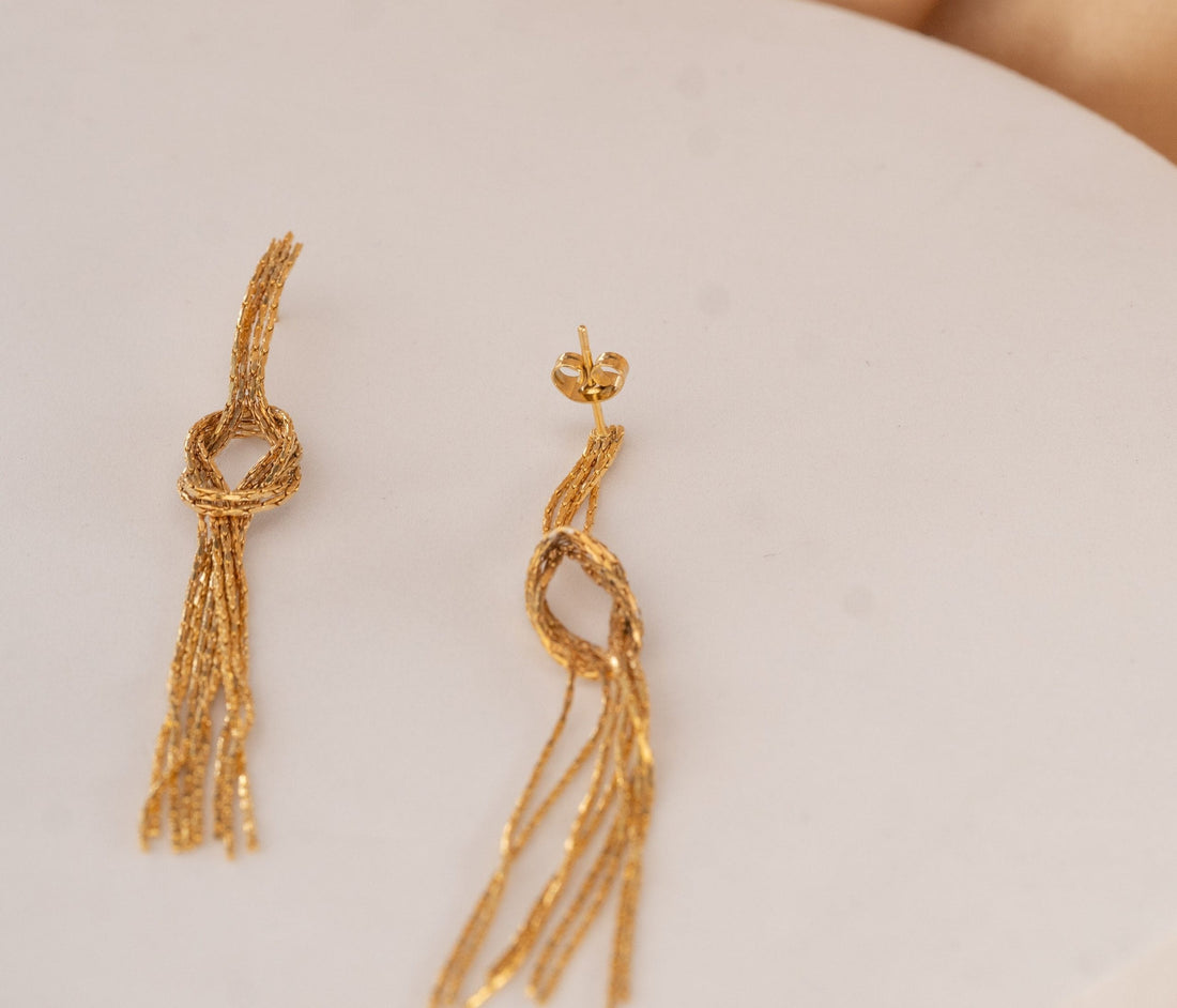 Aretes Damiana Acero