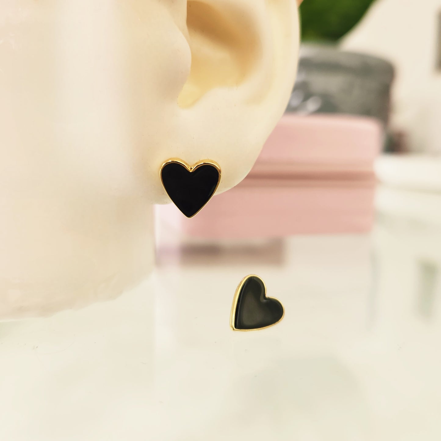 Topos Corazón Negros