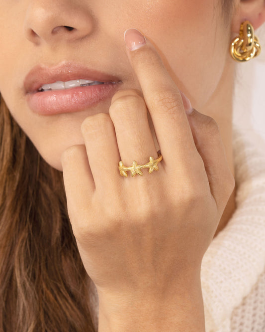 Anillo Estrellitas Ajustable