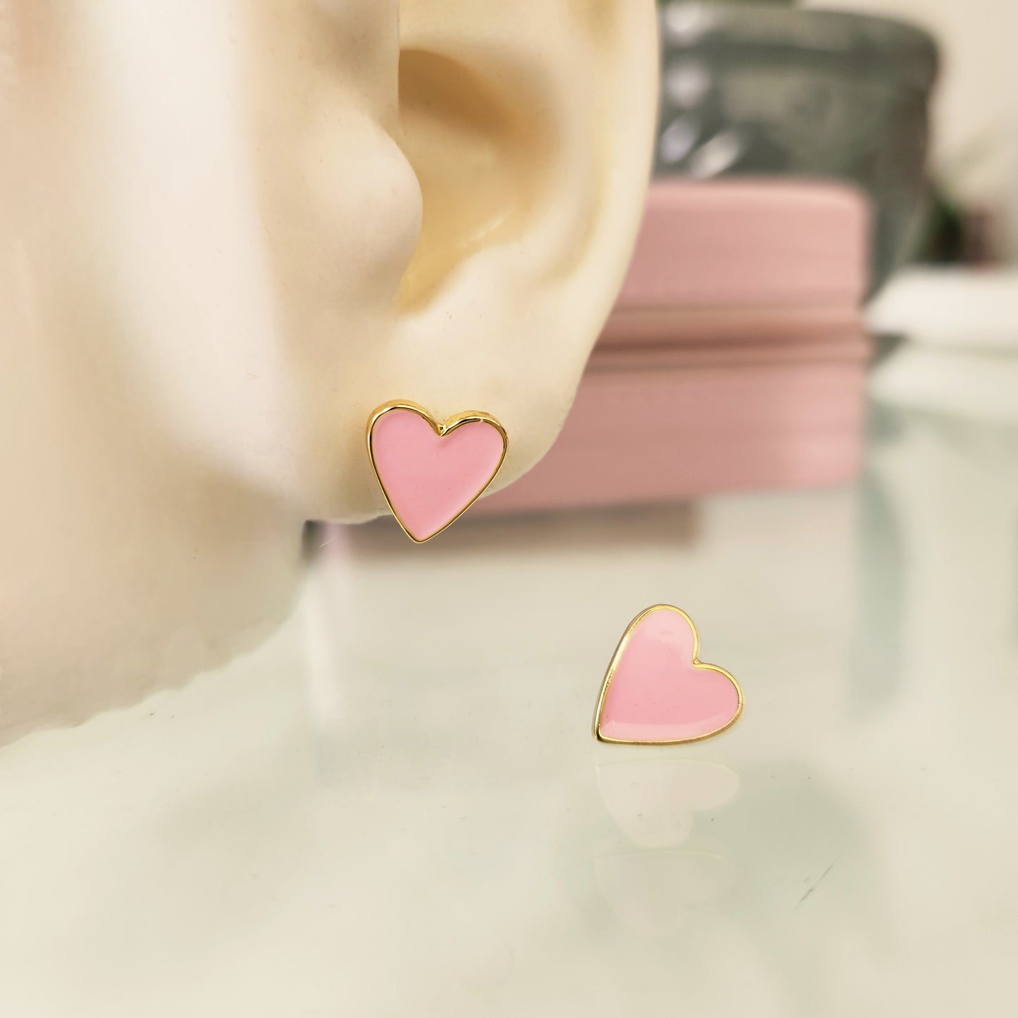 Topos Corazón Rosa