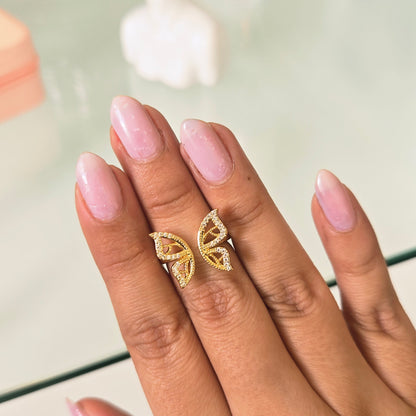 Anillo Mariposa Microcircones