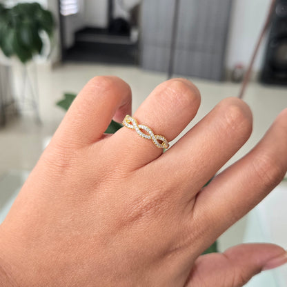 Anillo Promesa infinito II