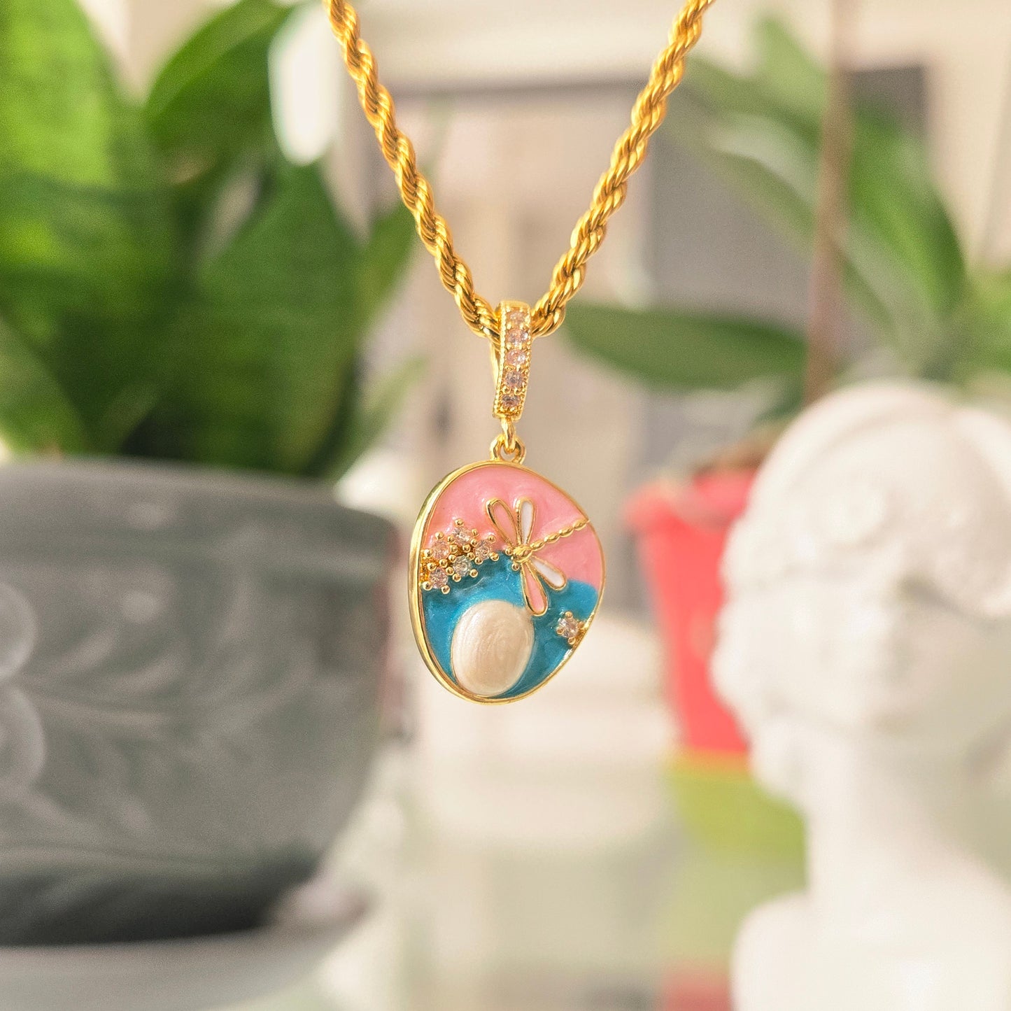 Cadena Libélula Acero