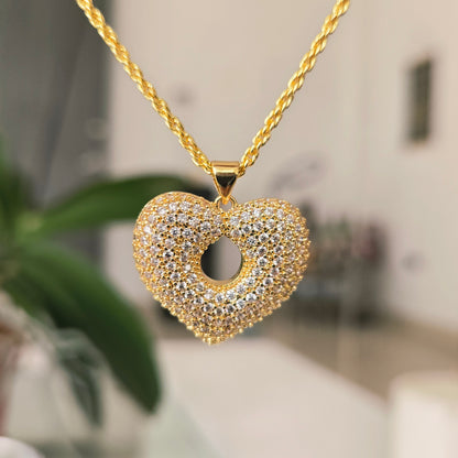 Collar Corazón Maxi