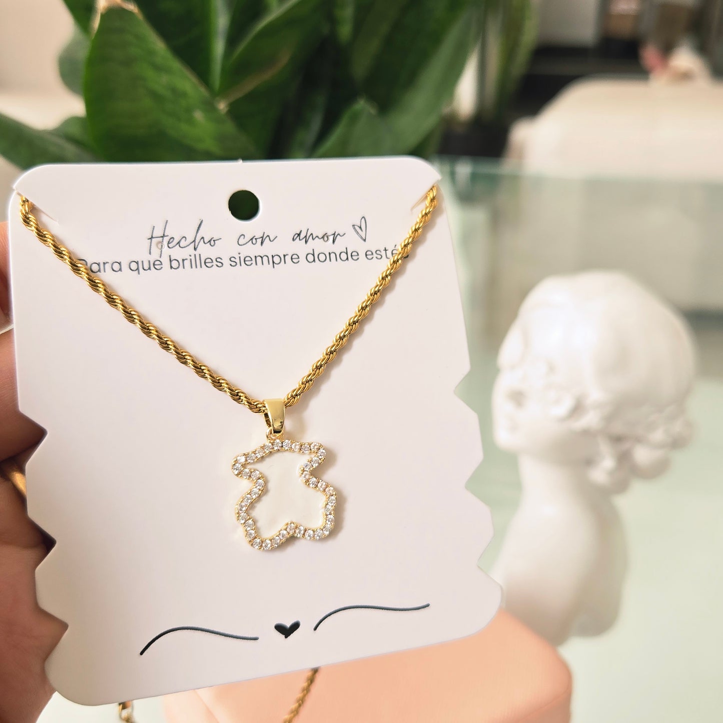 Collar Tous Blanco Laso