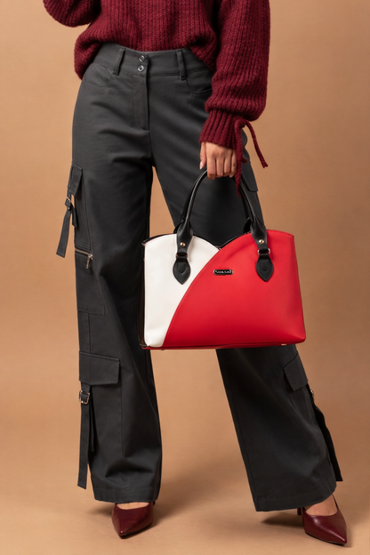 Bolso Eloise Tricolor Rojo
