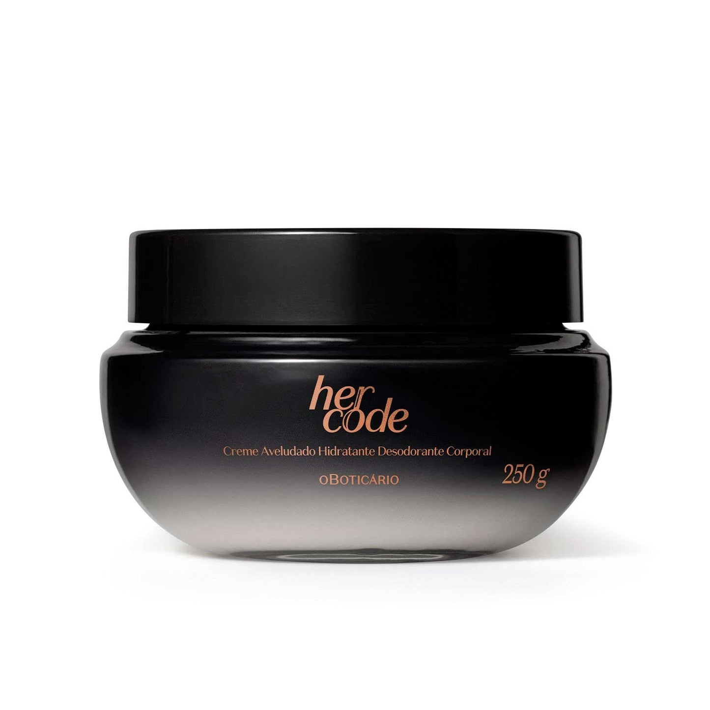 Crema Corporal hidratante aterciopeleada Her Code 250g