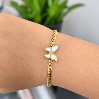 Pulsera Mariposa Acero