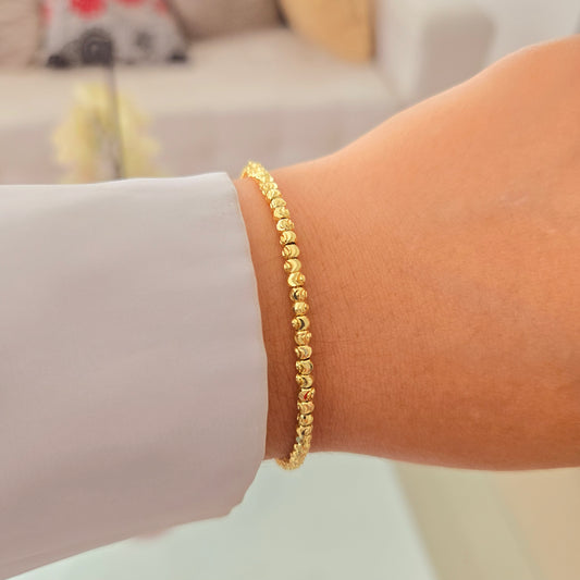 Pulsera Balin Ranurada 3mm