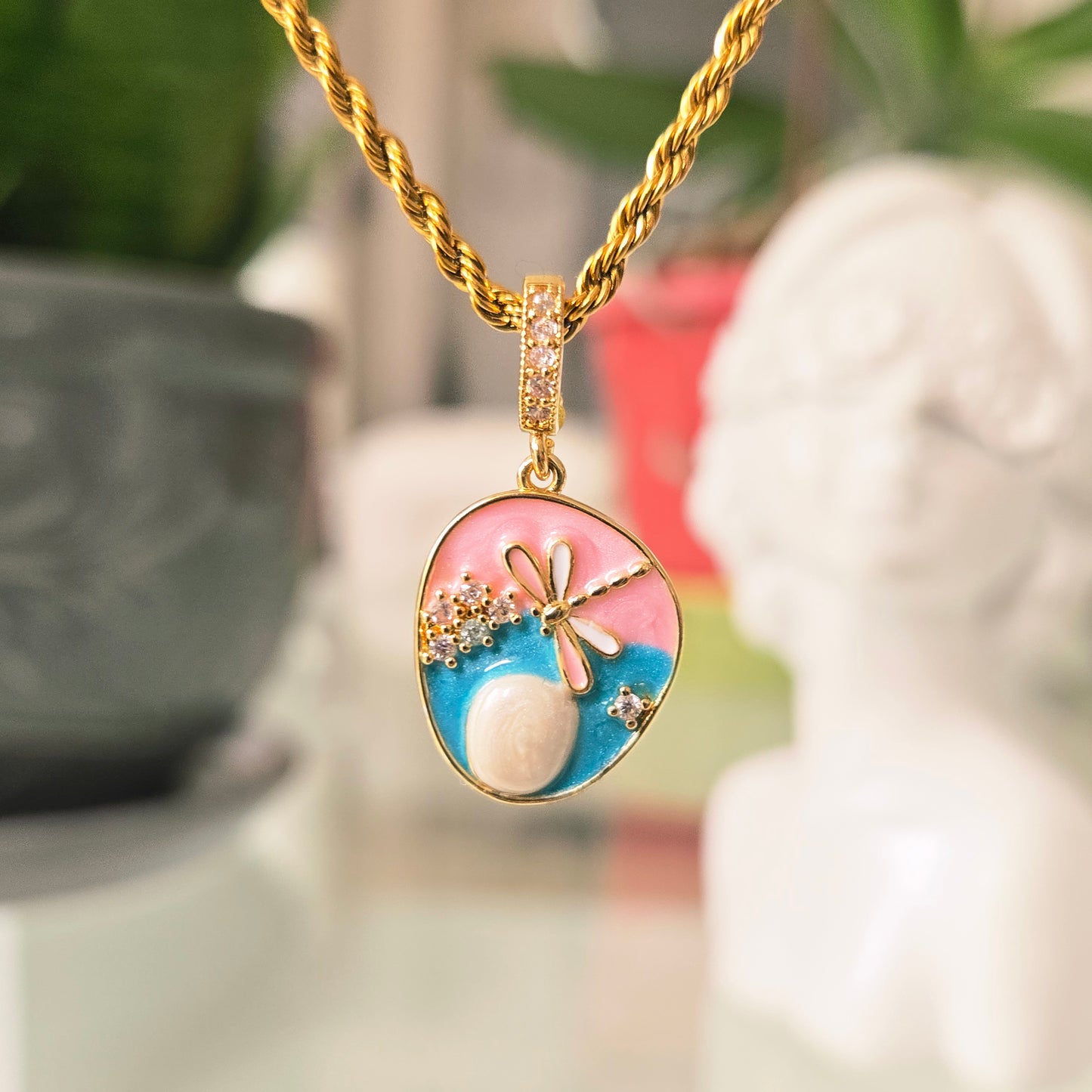 Cadena Libélula Acero