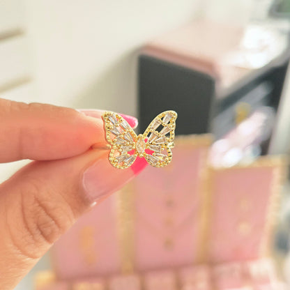 Anillo Mariposa Cristal