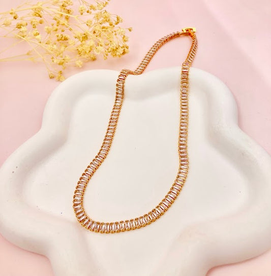 Gargantilla Cristal Rodio