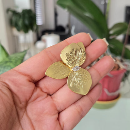 Anillo Maxi Flor Ajustable