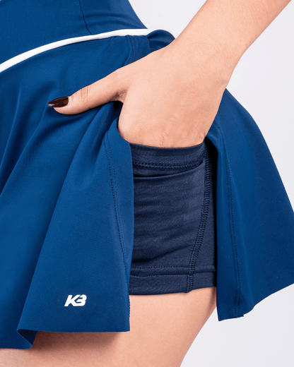 Conjunto Falda y Top Deportivo Negro