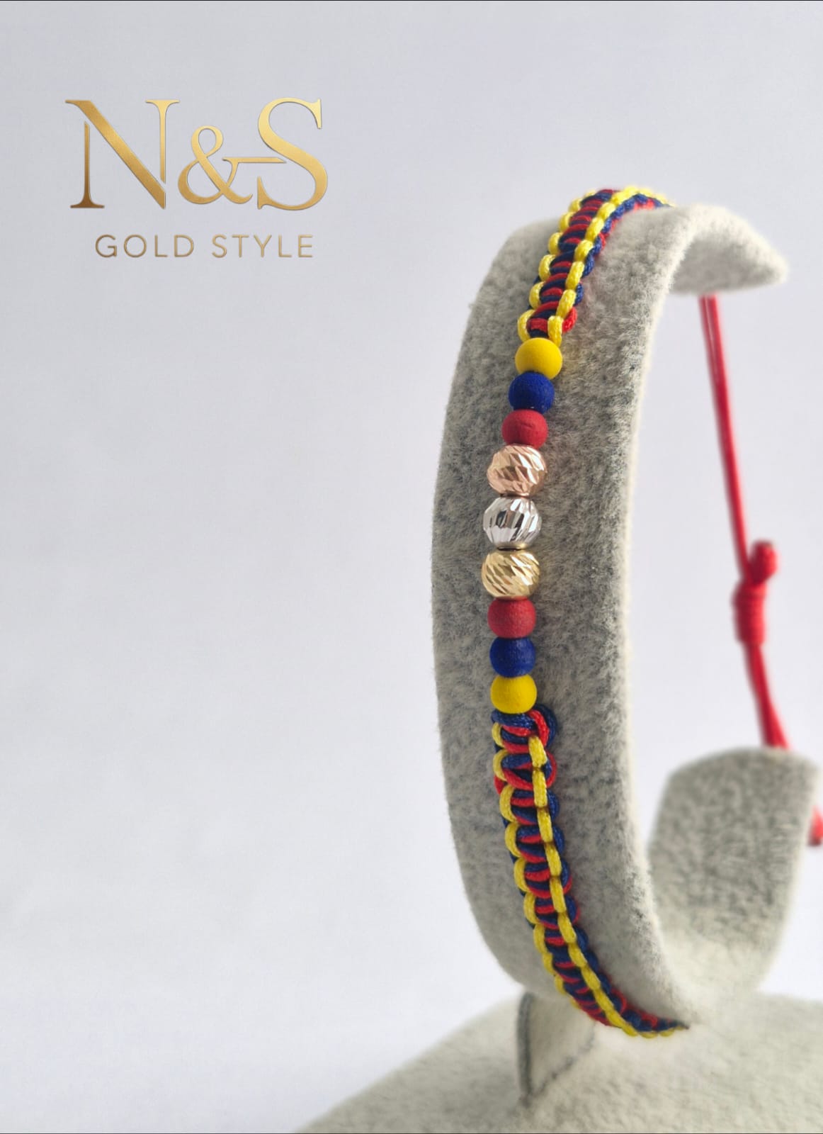 Pulsera Selección Colombia oros 18k