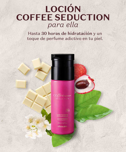Loción hidratante corporal Coffee woman seducion 200ml