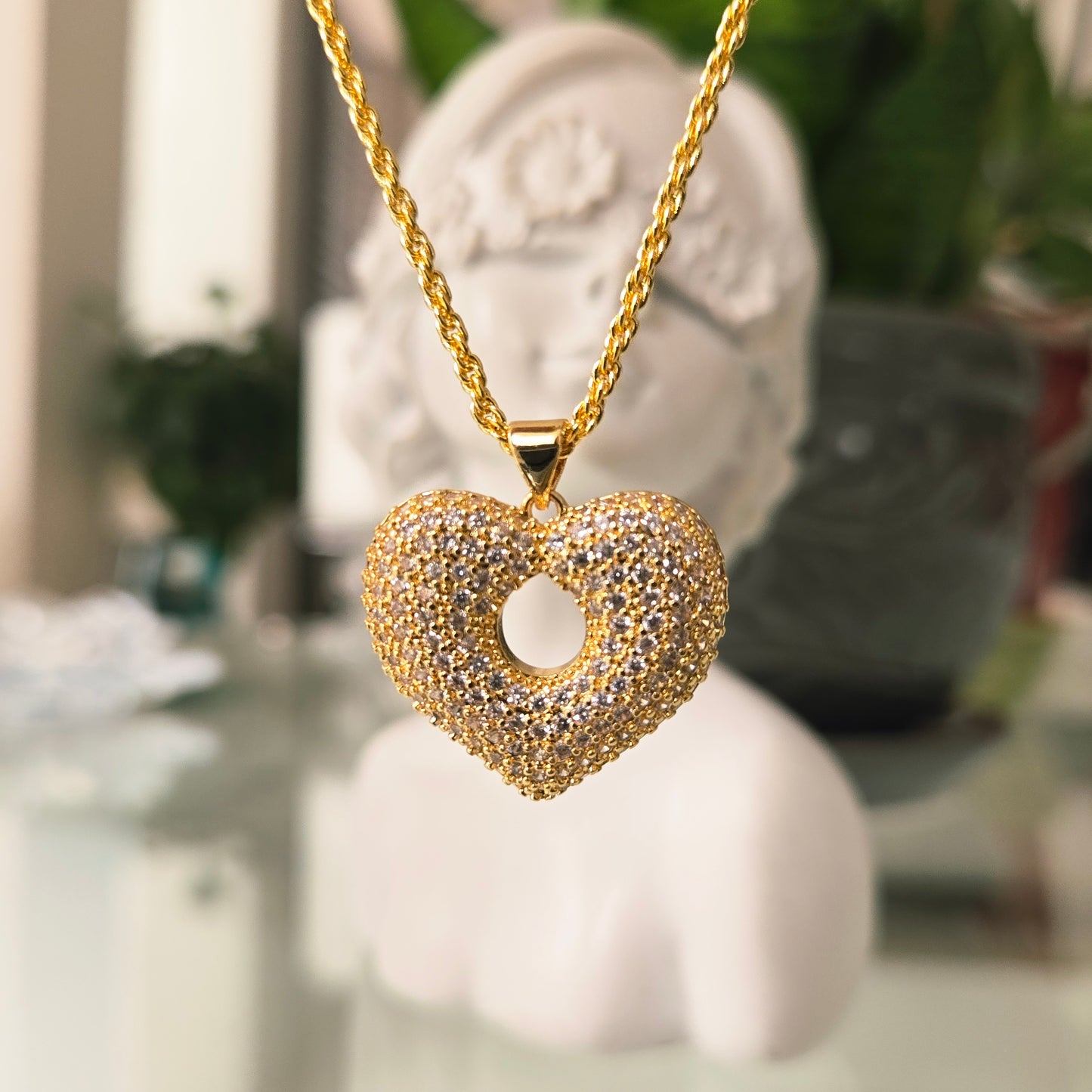 Collar Corazón Maxi