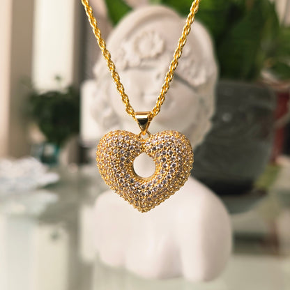 Collar Corazón Maxi