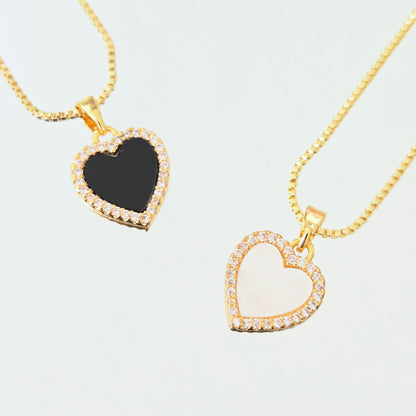 Cadena Doble Faz Corazón