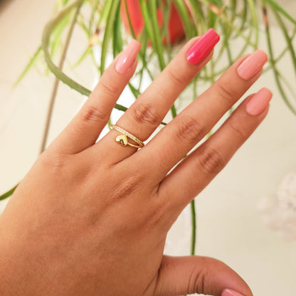Anillo Promesa Corazón con cofre