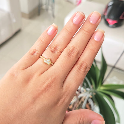 Anillo Promesa Corazón