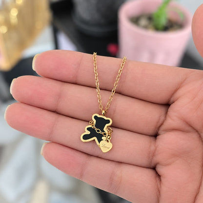 Cadena Tous Love Negra Acero