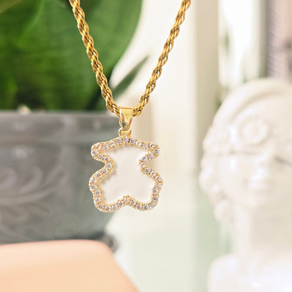 Collar Tous Blanco Laso