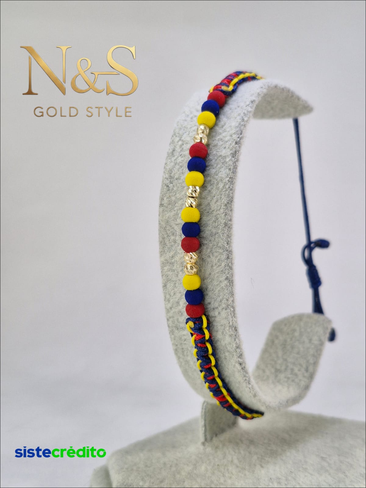 Pulsera Selección Colombia Oro 18kl