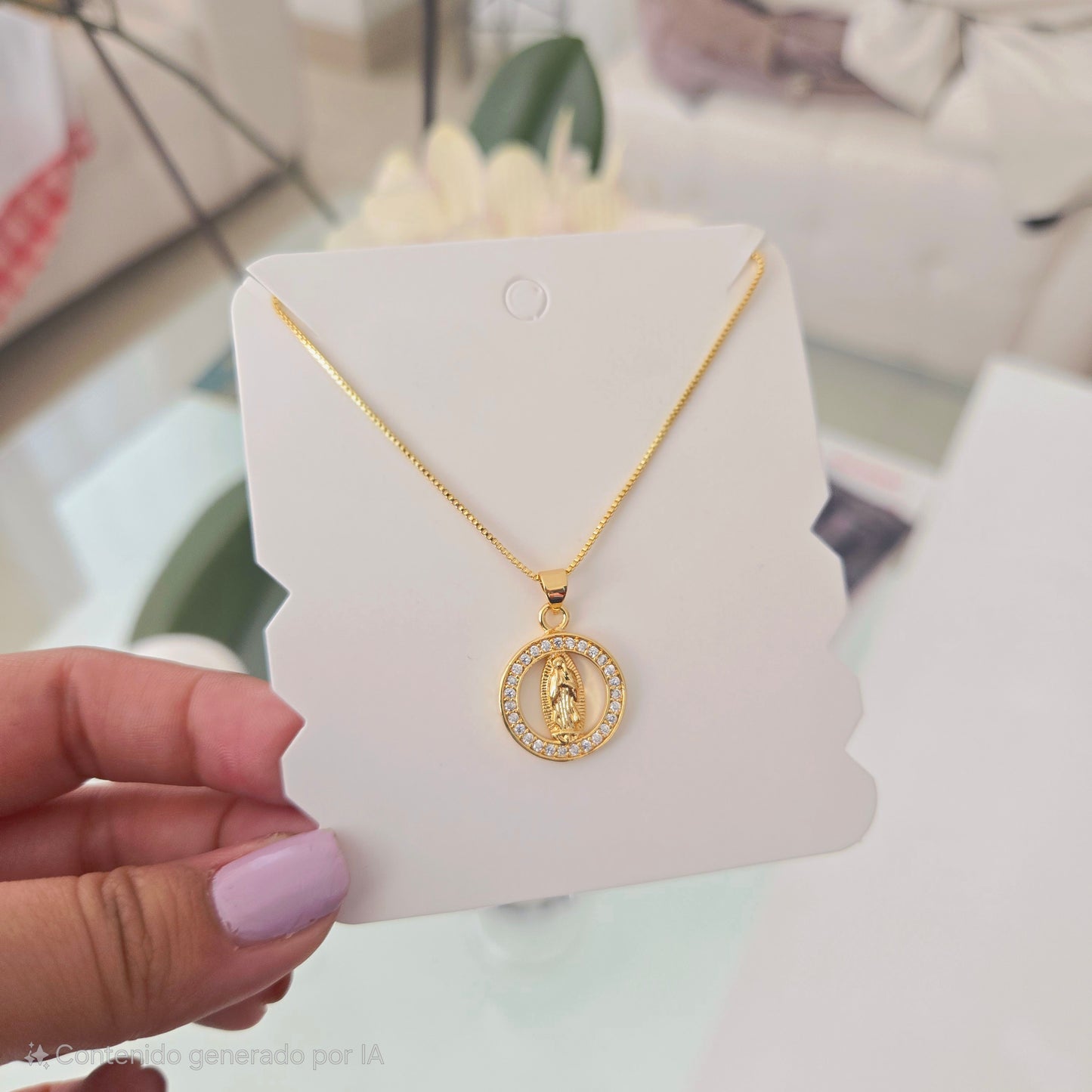 Cadena Virgen Guadalupe