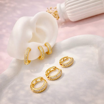 Set x3 Pares Candongas Rodio