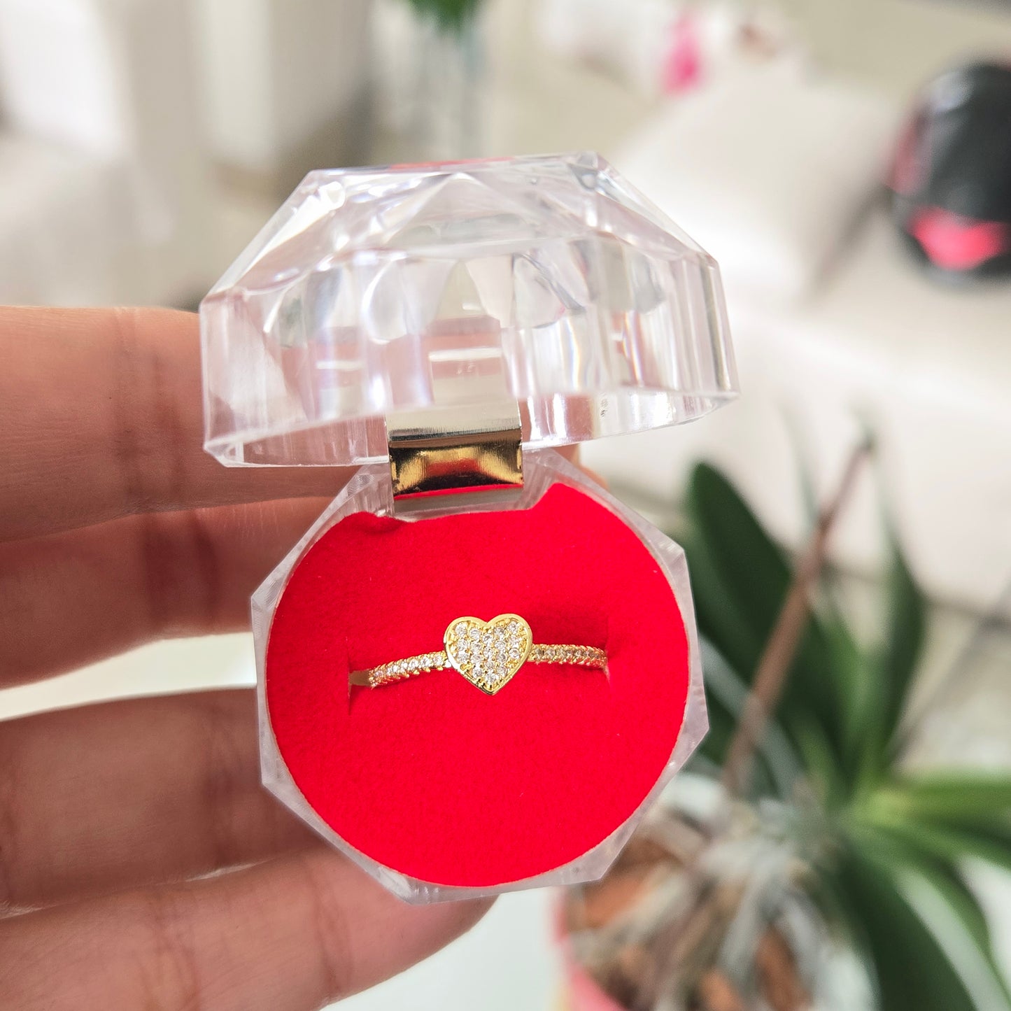 Anillo Promesa Corazón