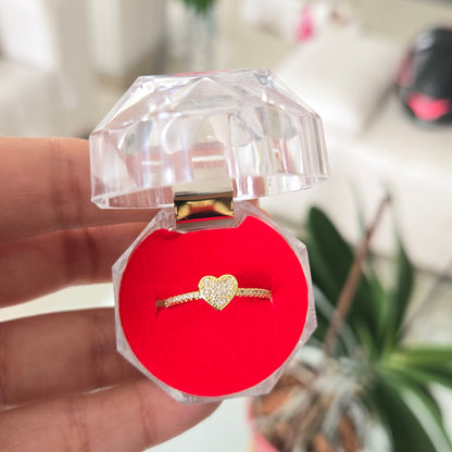 Anillo Promesa Corazón